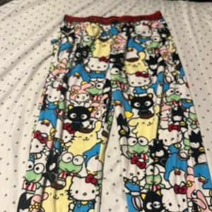 Sleep pajamas of hello kitty and Sanrio friends